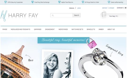 Harry Fay jewellery boutique
